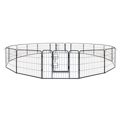Heavy Duty Pet Playpen Dog Kennel - 16 Panel - 24 x 32 Inches Each