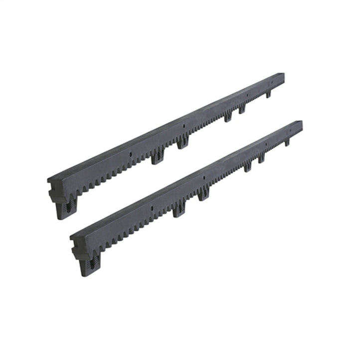 Fiberglass Reinforced Nylon Gear Rack with Metal Insert - 3.3 Feet - Set of 2