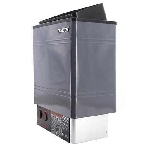 COASTS Sauna Heater for Spa Sauna Room - 3KW - 240V - CON 4 Outer Digital Controller
