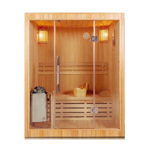 Canadian Red Cedar Indoor Wet Dry Sauna - 3 kW ETL Certified Heater - 3 Person
