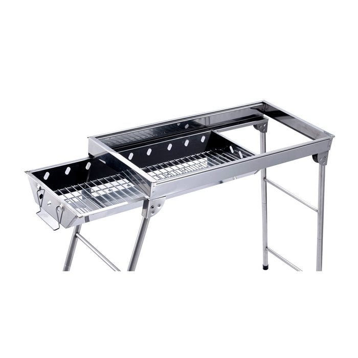 Lightweight Portable Foldable Stainless Steel Charcoal Barbecue Grill