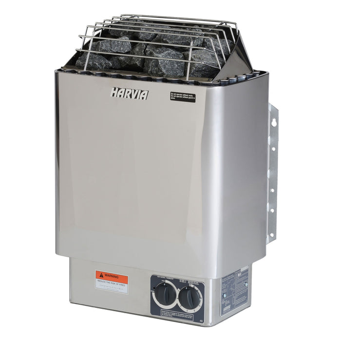 Harvia KIP Wet Dry Sauna Heater Stove - Digital Controller - 3 kW